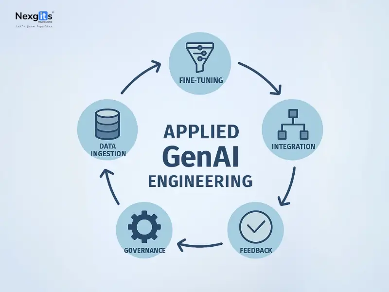 Applied Generative AI engineering services including model fine-tuning and inference for business