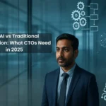 GenAI vs Traditional Automation comparison guide for CTOs and enterprise technology planning in 2025