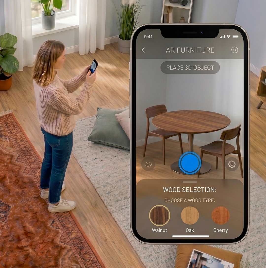 AR Furniture App Development