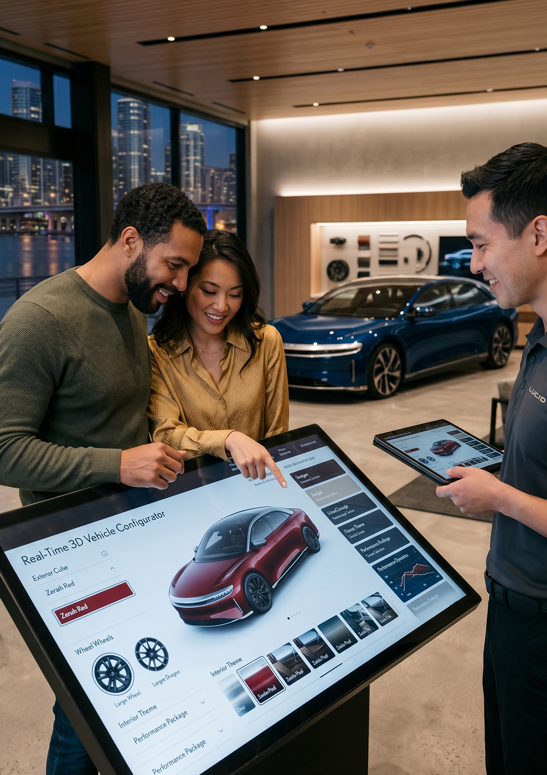 EV Car 3D Configurator